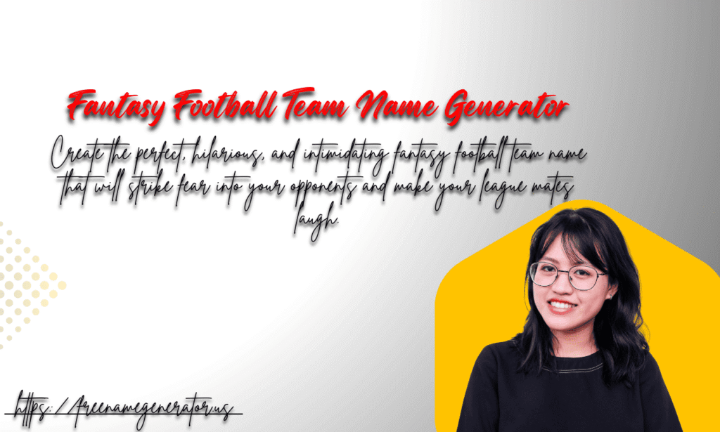 Fantasy Football Team Name Generator